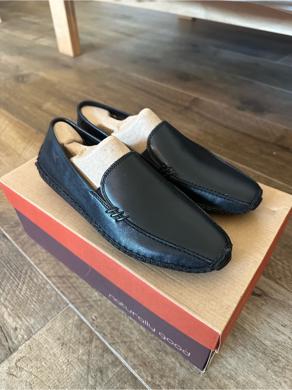PIKOLINOS Black Leather Women’s Slip-On Loafers